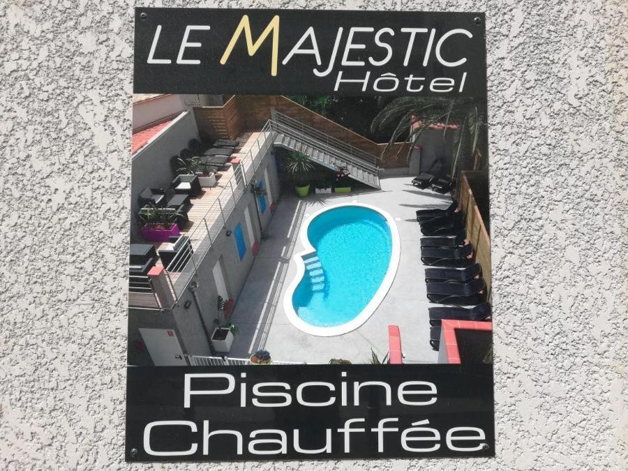 Hotel Le Majestic Canet Plage מראה חיצוני תמונה