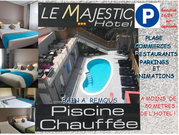 Hotel Le Majestic Canet Plage מראה חיצוני תמונה